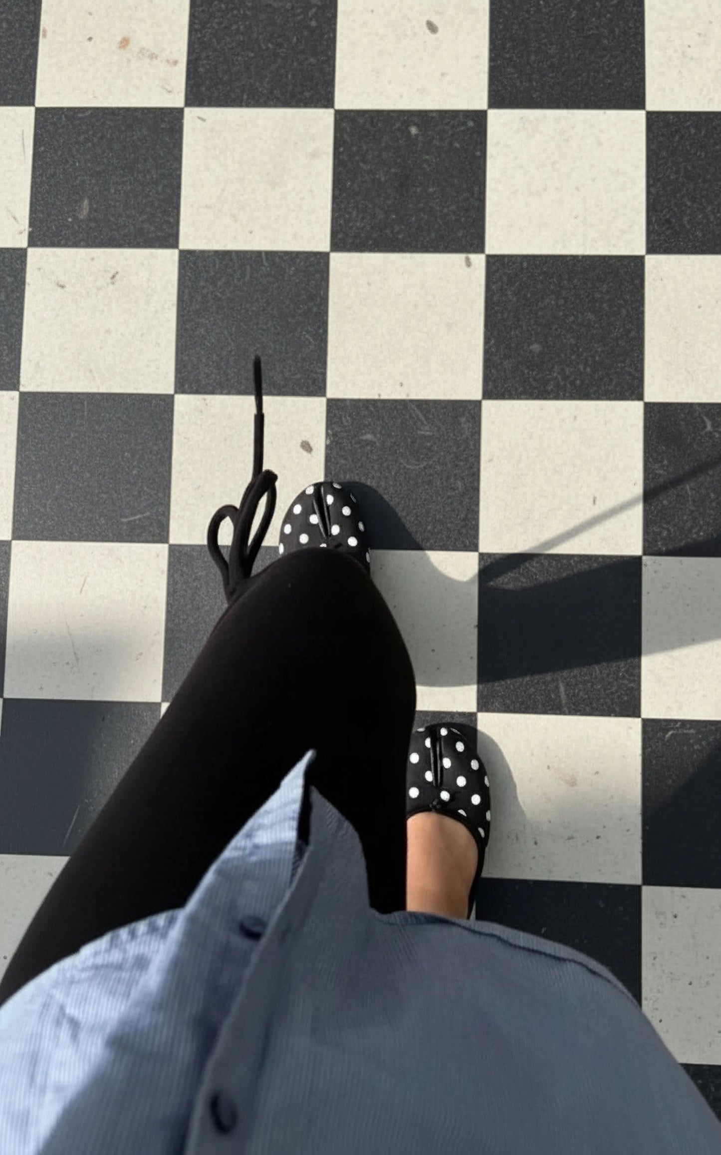 La silhouette split-toe  🖤🤍